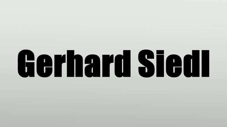 Gerhard Siedl Gerhard Siedl YouTube