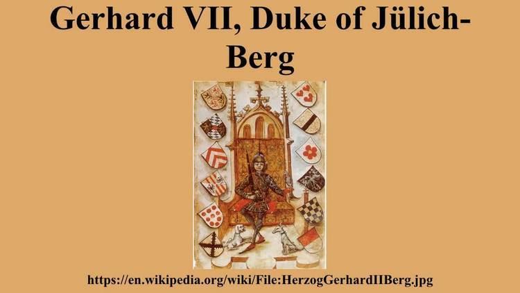 Gerhard VII, Duke of Jülich-Berg Gerhard VII Duke of JlichBerg YouTube