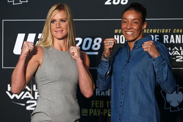 Germaine de Randamie UFC 208 Statistical Matchup Analysis Holm vs De Randamie