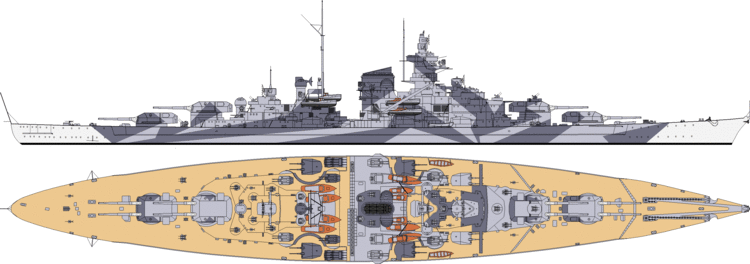 German battleship Tirpitz Battleship Tirpitz