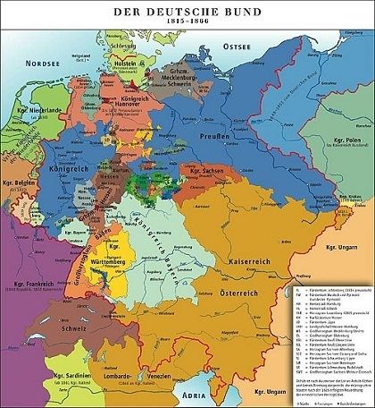 German Confederation The Restoration of Germany