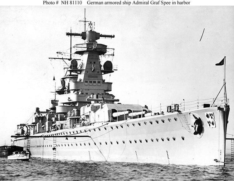 German cruiser Admiral Graf Spee KMS Admiral Graf Spee Pocket Battleship Armored Cruiser