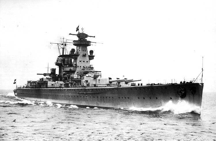 German cruiser Admiral Scheer Operation Wunderland August 1942
