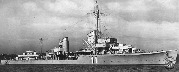 German destroyer Z4 Richard Beitzen httpswwwbismarckclassdkgermandestroyerspi