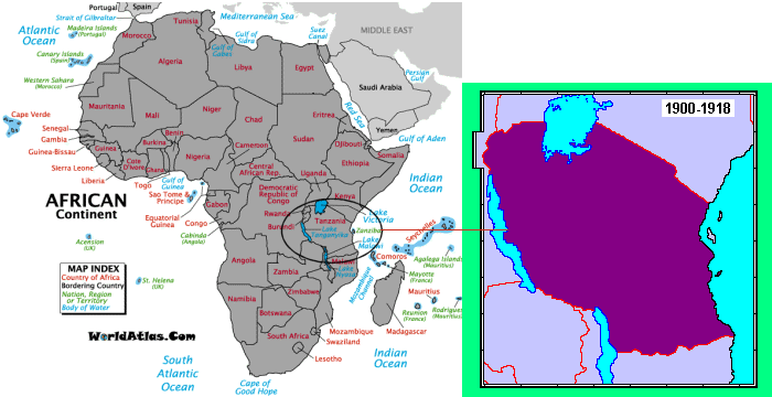 German East Africa Big Blue 18401940 German East Africa