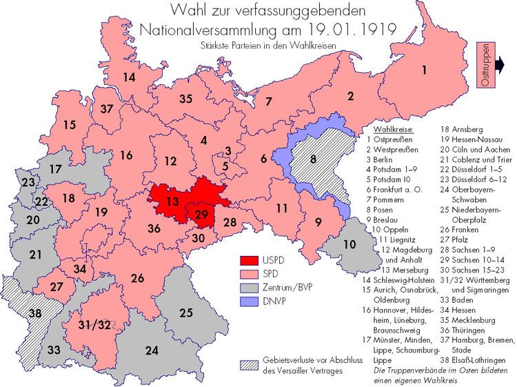 German federal election, 1919