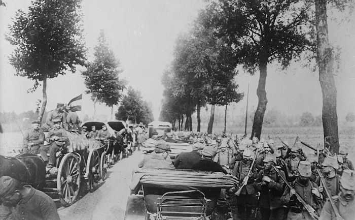 German invasion of Belgium The History Place World War I Timeline 1914 Germans Invade Belgium