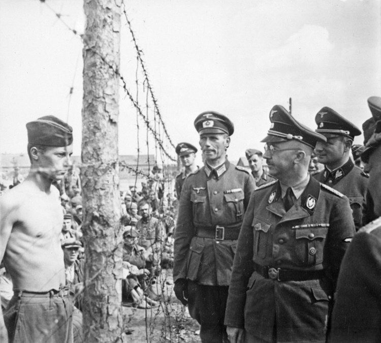 German mistreatment of Soviet prisoners of war