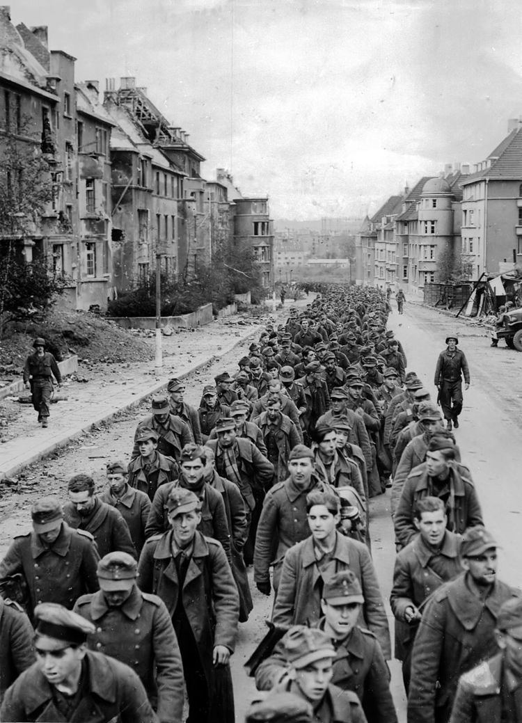 German prisoners of war in northwest Europe