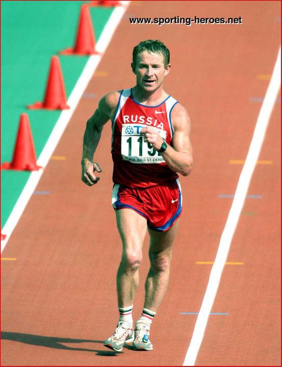 German Skurygin German SKURYGIN 2003 World Champs 50km Walk silver medal Russia