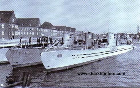 German submarine U-30 (1936) sharkhunterscomU30JPG
