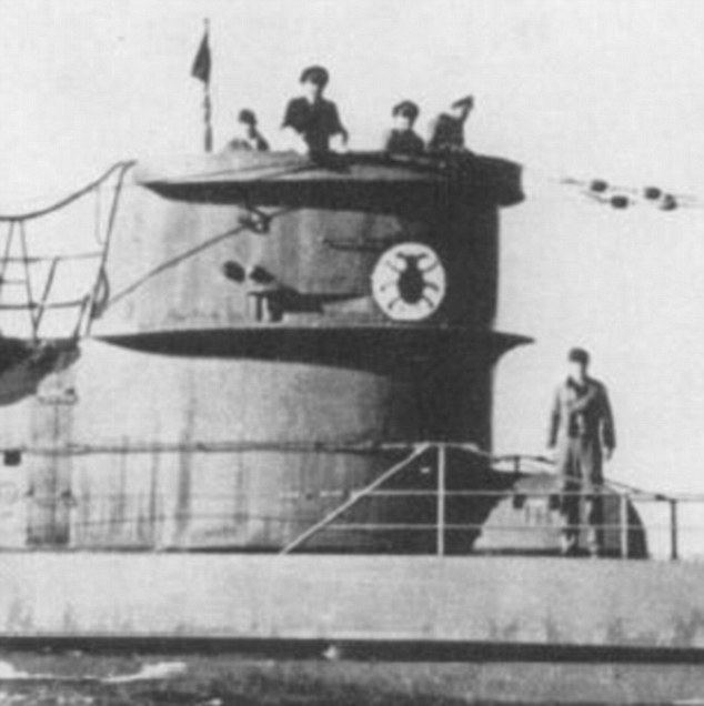 German submarine U-581 idailymailcoukipix20170205003CD6C39A0000