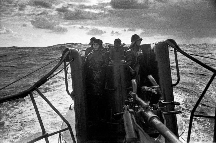 German submarine U-96 (1940) On the bridge of the German submarine U96 during the seventh