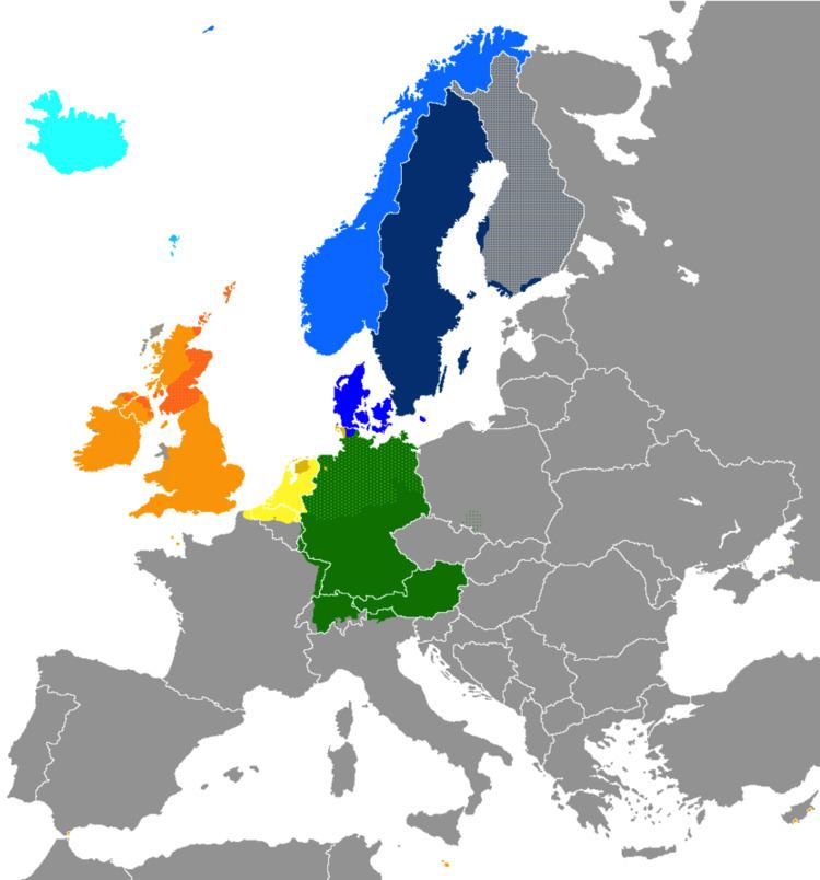 Germanic-speaking Europe