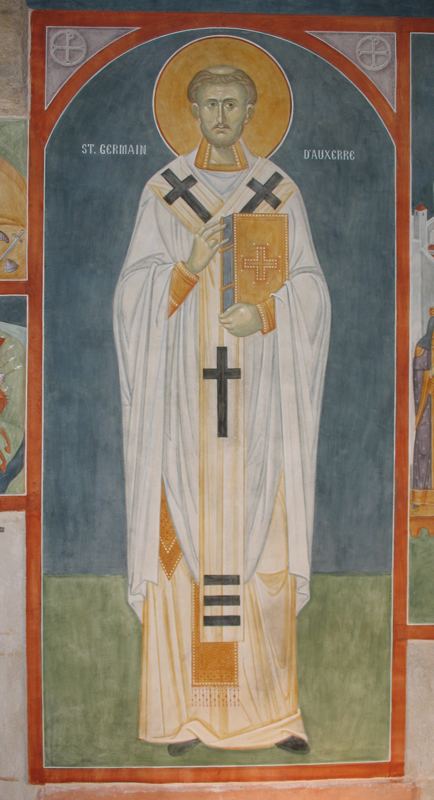 Germanus of Auxerre Vezelay France Saint Gregory of Sinai Monastery