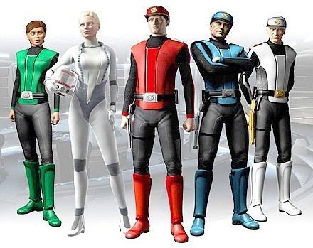 Gerry Anderson's New Captain Scarlet Skybase Central Cast of Characters