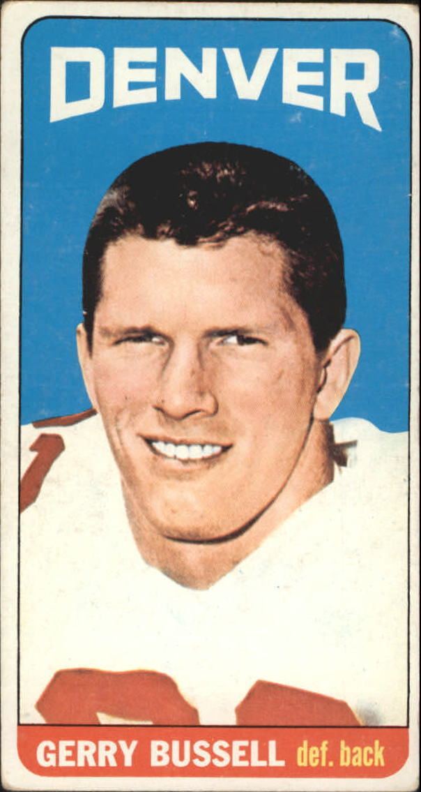 Gerry Bussell 1965 Topps 47 Gerry Bussell SP RC NM