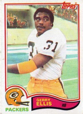 Gerry Ellis GREEN BAY PACKERS Gerry Ellis 359 TOPPS 1982 NFL American Football