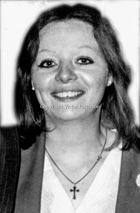 Gerry Fitt Betty Fitt daughter N Ireland politician Gerry Fitt 1974 Victor