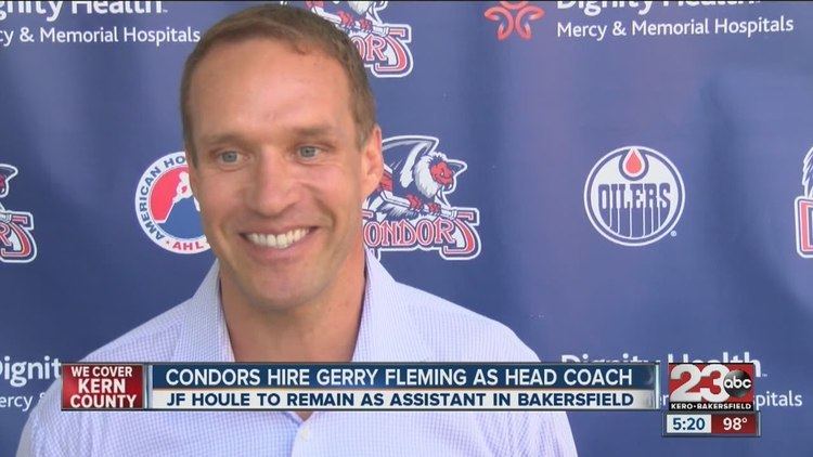 Gerry Fleming Condors introduce new AHL head coach Gerry Fleming JF