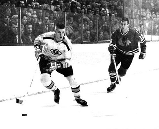 Gerry Pinder 1969In Action Against Gerry Pinder And The Chicago Blackhawks