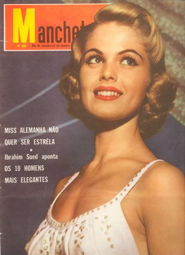 Gerti Daub Gerti Daub Hollmann Miss Germany 1957