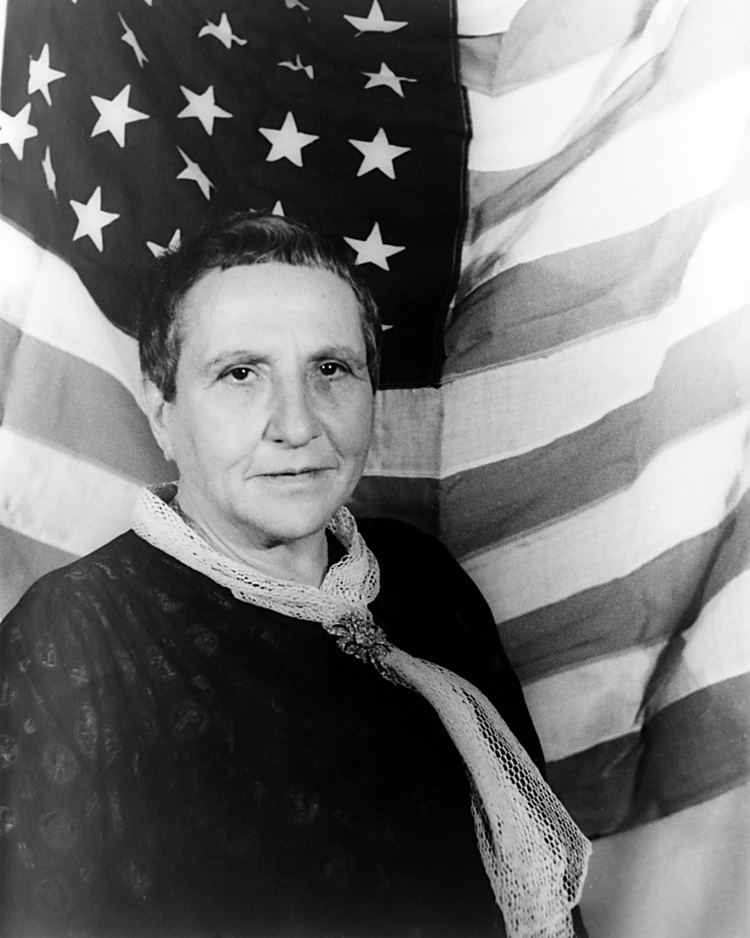 Gertrude Stein Gertrude Stein Wikipedia the free encyclopedia