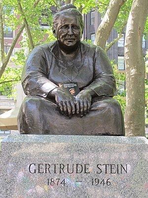 Gertrude Stein (Davidson) httpsuploadwikimediaorgwikipediacommonsthu