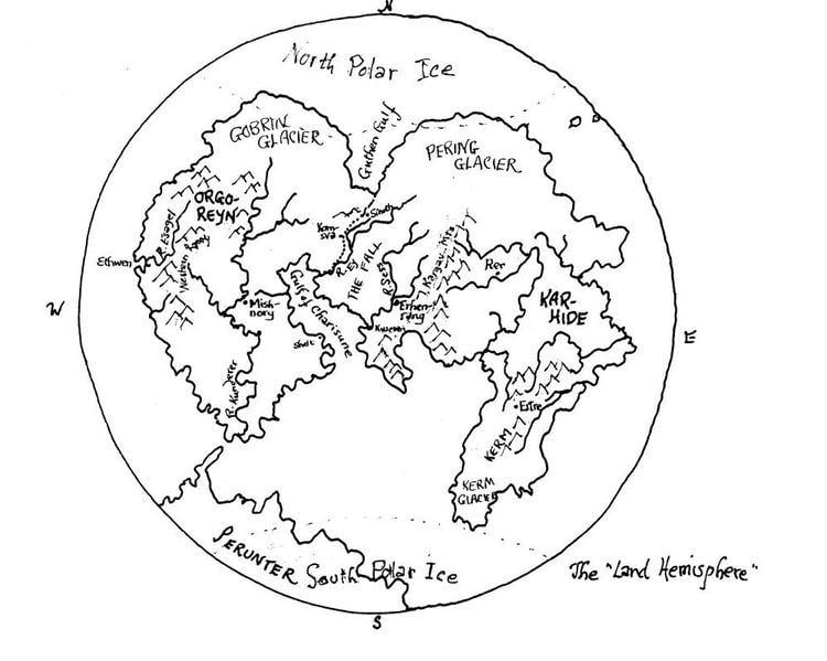 Gethen wwwursulakleguincomMapsMapGethenWinterLandH