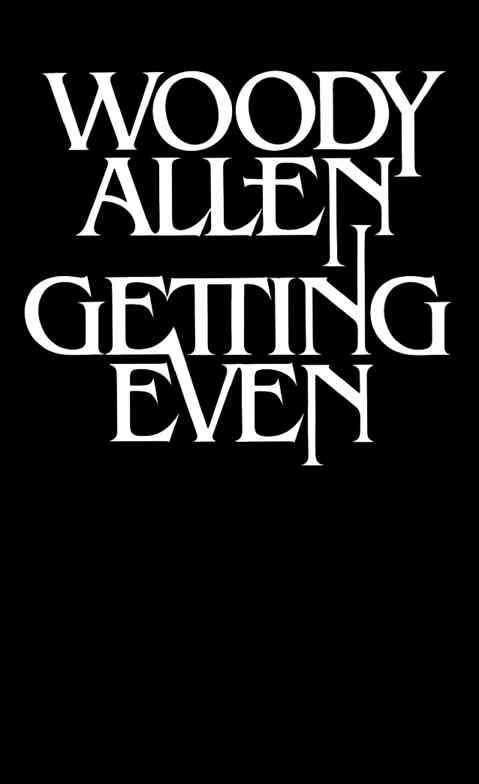 Getting Even (Allen book) t1gstaticcomimagesqtbnANd9GcTyWCa0lx6KzUvSp