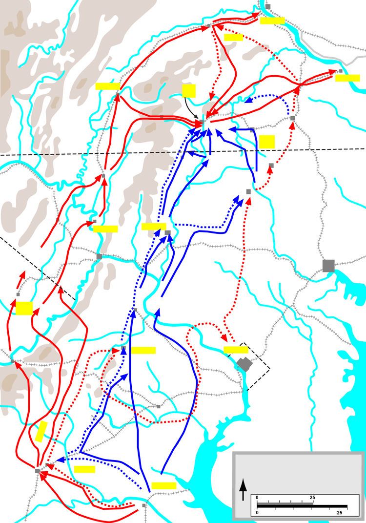 Gettysburg Campaign FileGettysburg CampaignBLANKpng Wikimedia Commons