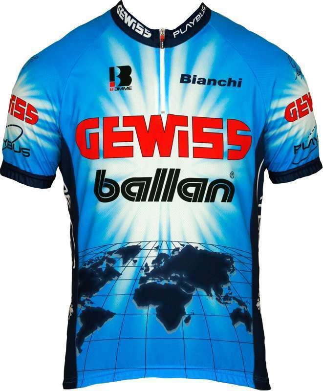 Gewiss–Ballan Trikotexpress GEWISS BALLAN 1994 cycling short sleeve jersey