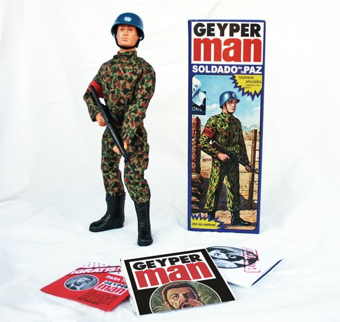 Geyperman Geyper Man UN soldier 7015 Geyperman reissue Geyper