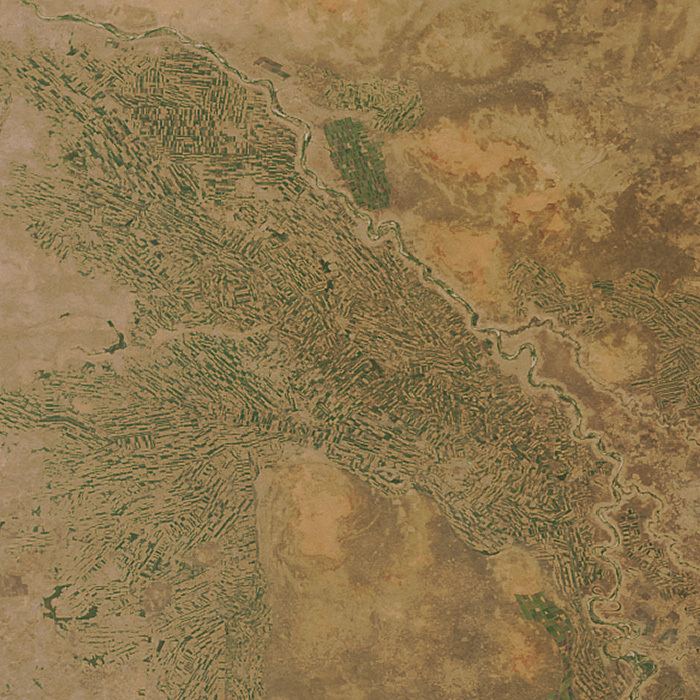 Gezira Scheme Earth Snapshot The Gezira Scheme Sudan