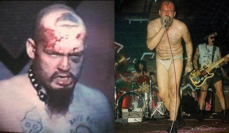 GG Allin GG Allin threatened to blow out his brains on the stage
