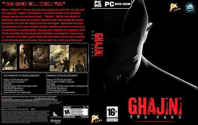Ghajini – The Game wwwcoversresourcecomcoversGhajiniTheGameHIN