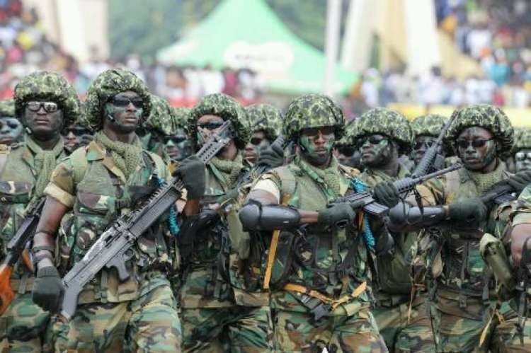 Ghana Armed Forces Fraud at Ghana Armed Forces Retiring army officers cry over