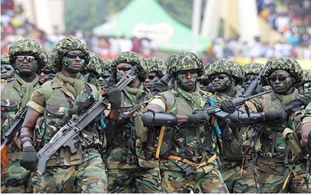 Ghana Army Ghana Ghanaian Army ranks military combat field uniforms dress