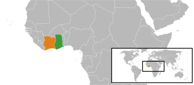 Ghana–Ivory Coast relations