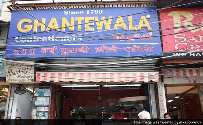 Ghantewala Delhi39s 200YearOld Sweet Shop 39Ghantewala39 Closes Its Doors