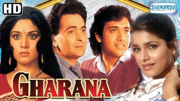 Gharana (1989) (HD &amp; Eng Subs) - Rishi Kapoor | Govinda | Meenakshi  Sheshadri | Neelam - Hindi Movie - YouTube