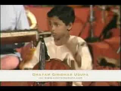 Ghatam Udupa Ghatam Giridhar Udupa at age 10 YouTube