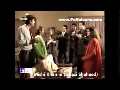 Ghazi Shaheed MISHI KHAN ACT IN PTV DRAMA GHAZI SHAHEED YouTube