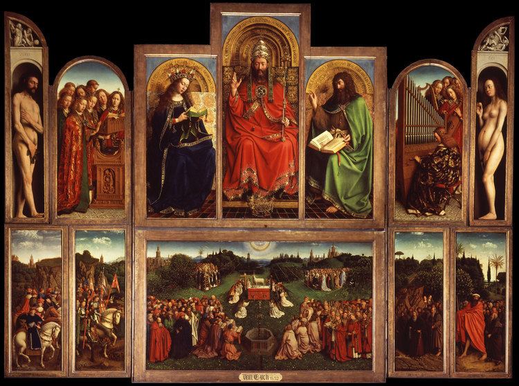 Ghent Altarpiece The History Blog Blog Archive The Ghent Altarpiece online in