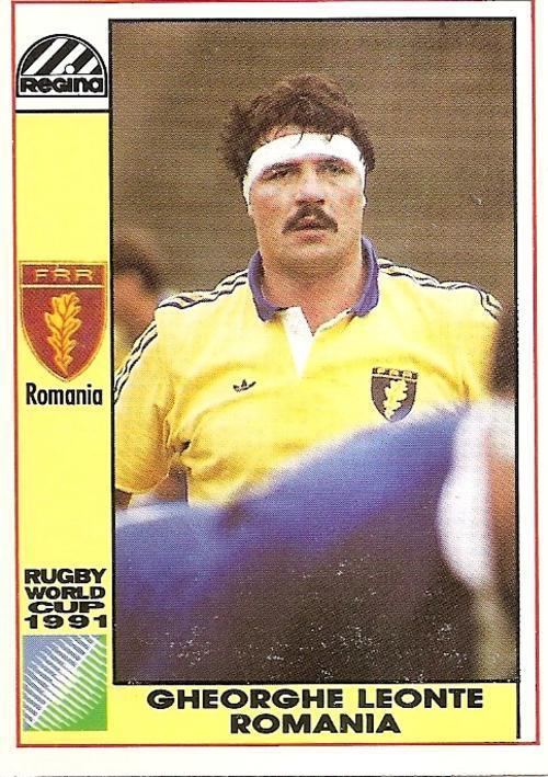 Gheorghe Leonte Rugby 1991 RUGBY WORLD CUPREGINA GHEORGHE LEONTE ROMANIA