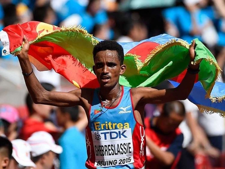 Ghirmay Ghebreslassie World Athletics Ghirmay Ghebreslassie Claims Gold in