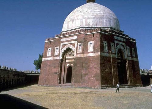 Ghiyath al-Din Tughluq The Tomb of Ghiyath alDin Tughluq at DelhiTughluqabad