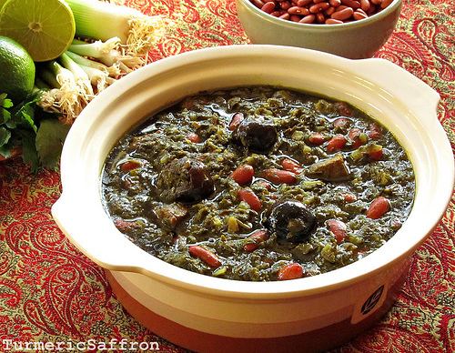 Ghormeh sabzi Turmeric amp Saffron Ghormeh Sabzi Persian Herb Stew
