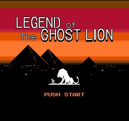 Ghost Lion Legend of the Ghost Lion USA ROM lt NES ROMs Emuparadise