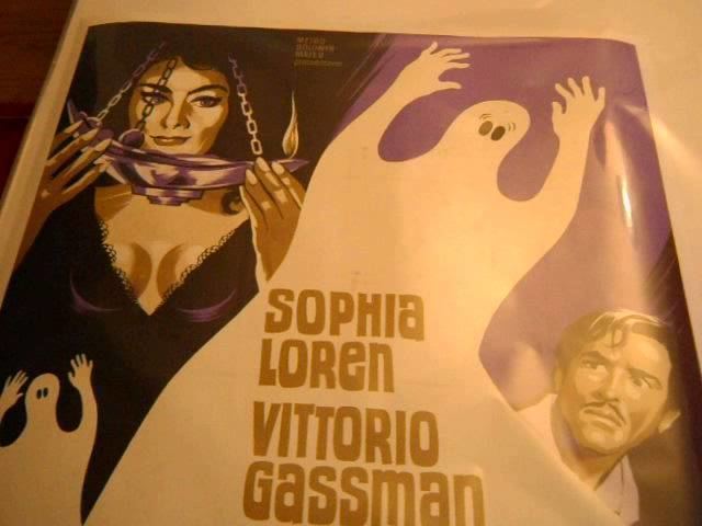 Ghosts Ã¢â‚¬â€œ Italian Style movie scenes Sophia Loren Ghosts Italian Style aka Questi Fantasmi theme song